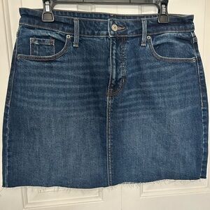 Old Navy Blue Denim Mini Skirt